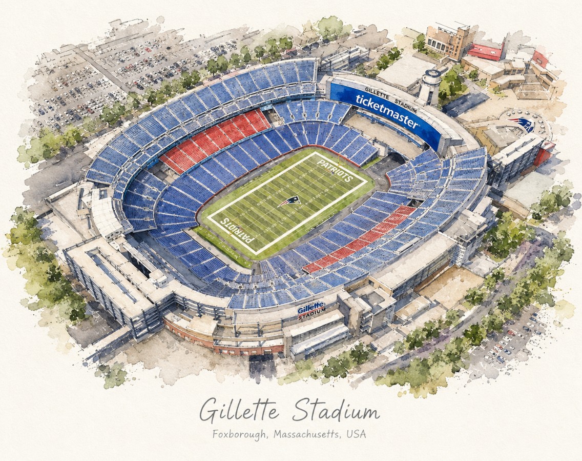 Gillette Stadium, Foxborough, MA