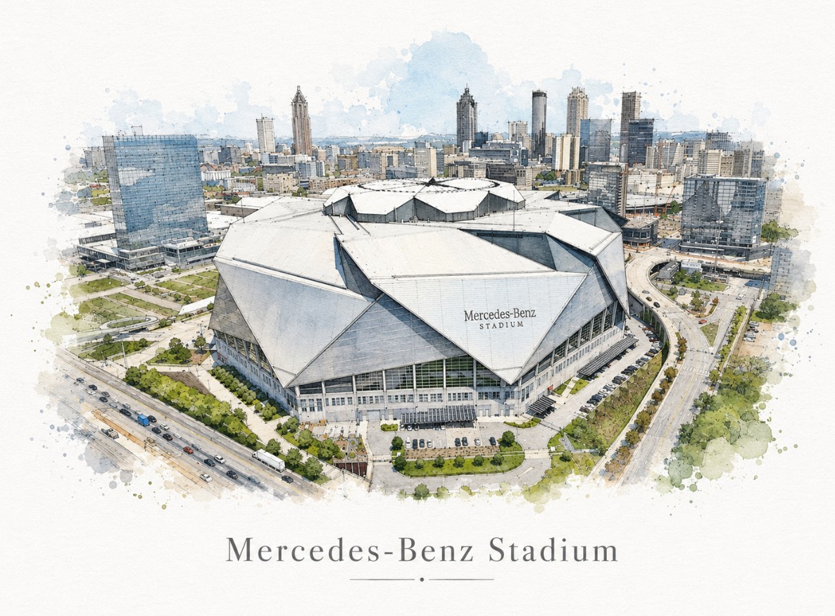 Mercedes-Benz Stadium, Atlanta, GA