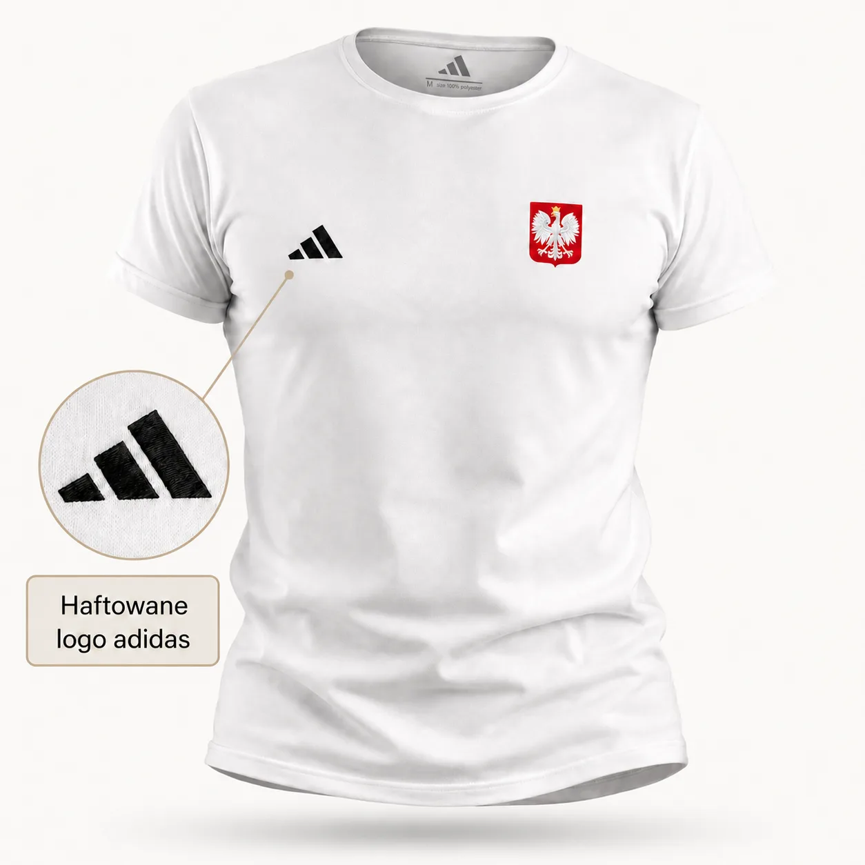 Футболка Lewandowski з вишитим логотипом Adidas